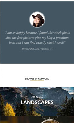 Stock Photos Mobile