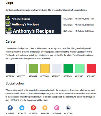 Style guide